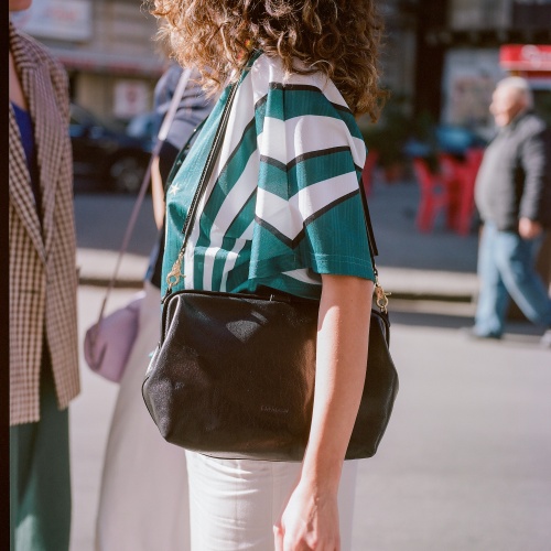 Rofe Bag L, glossy black | Balagan Studio