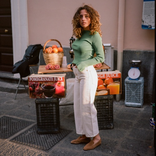 Monsieur flats, caramel velvet| Balagan Studio