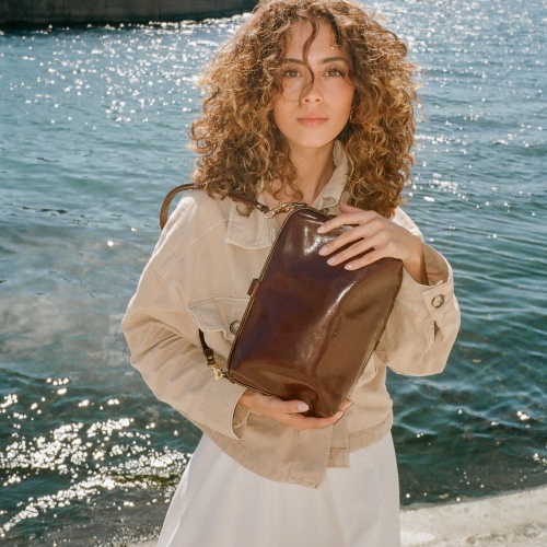 Rofe Bag L, deep brown | Balagan Studio