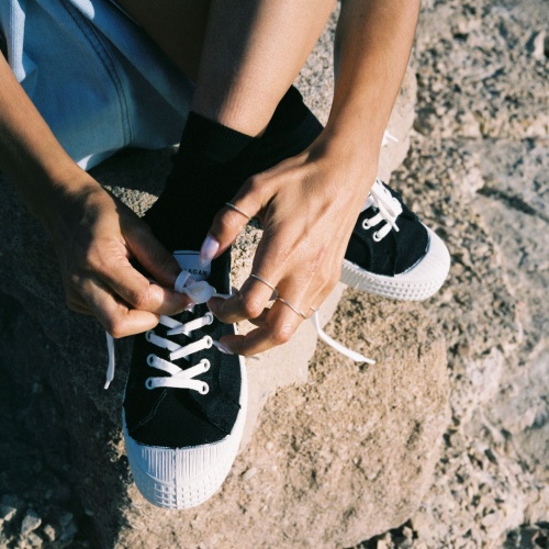 Novesta Star Master women's sneakers VEGAN, black OUTLET | Balagan Studio