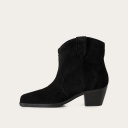 Jesse Cowboy Boots, black velvet OUTLET