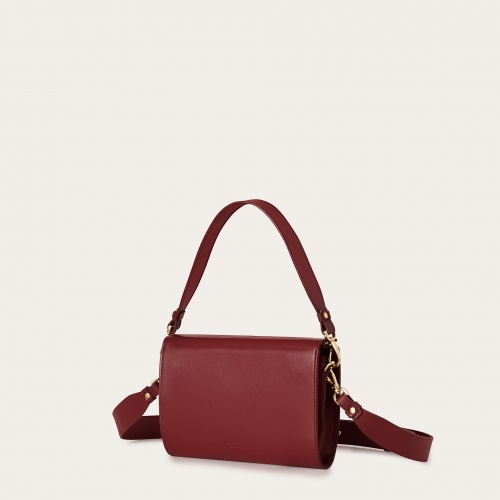 Gala Bag M, claret OUTLET | Balagan Studio