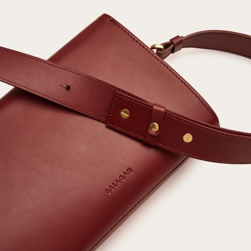 Gala Bag M, claret OUTLET | Balagan Studio