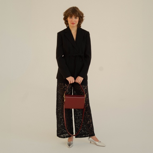 Gala Bag M, claret OUTLET | Balagan Studio