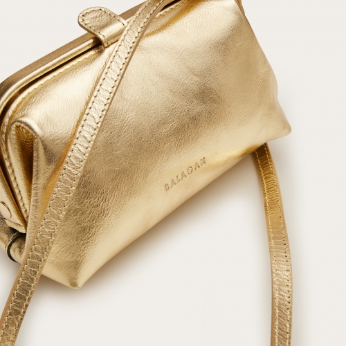 Rofe Bag S, gold OUTLET | Balagan Studio