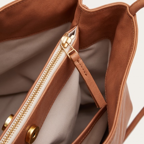 Eva torba L, karmelowy OUTLET | Balagan Studio