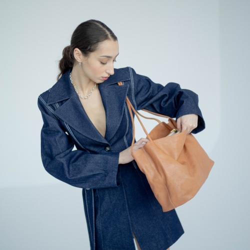 Eva Bag L, caramel OUTLET | Balagan Studio