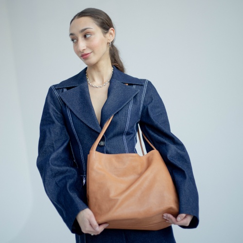 Eva Bag L, caramel OUTLET | Balagan Studio