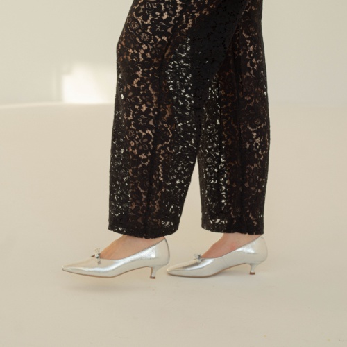 Matana Pumps, silver | Balagan Studio