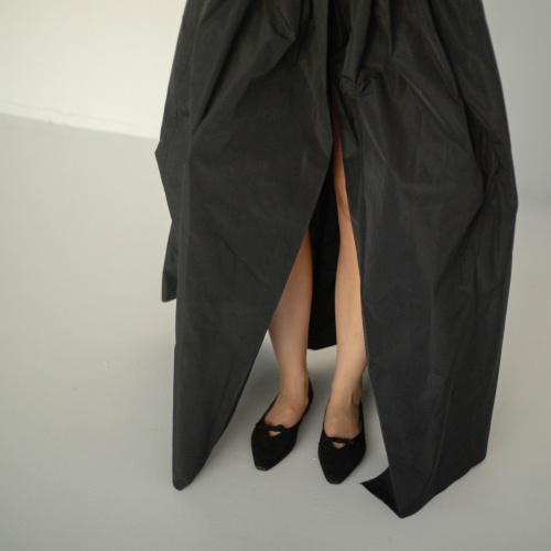 Pliya Ballerina, black suede | Balagan Studio