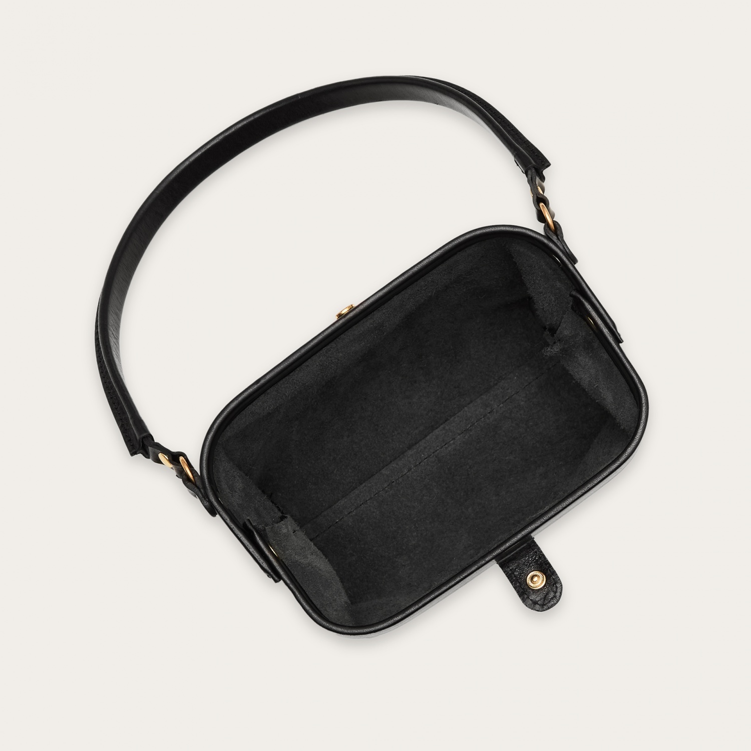★TOUT Y EST★ Roha Bag black roha-bl Roha Bag S, glossy black OUTLET | Balagan Studio
