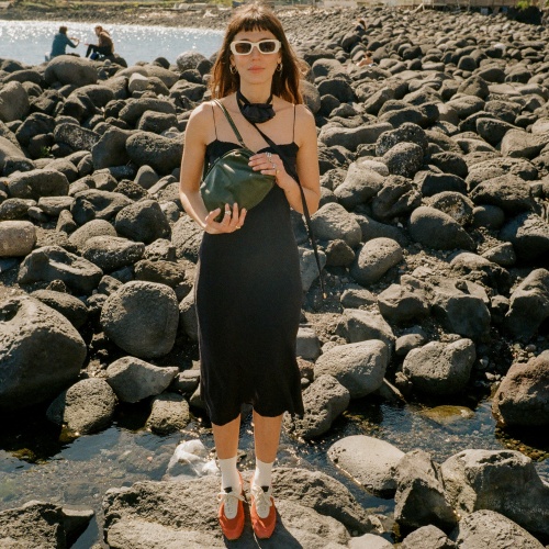 Ritza sneakersy, vintage czerwony nubuk | Balagan Studio