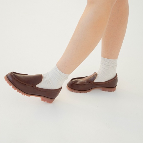 Adam Flats, brown rustic | Balagan Studio