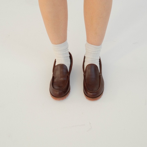 Adam Flats, brown rustic | Balagan Studio