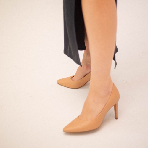 Rita high heels, cookie dough | Balagan Studio