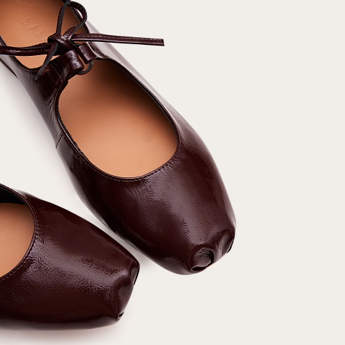 Batsheva Ballerina, glossy bordo | Balagan Studio