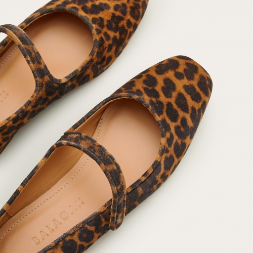 Pass baleriny, cętki welur | Balagan Studio