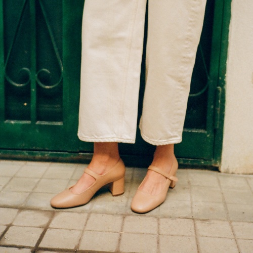 Dora High Heels, cookie dough | Balagan Studio