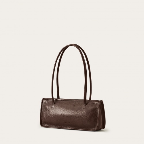 Baguette Bag M, deep brown OUTLET | Balagan Studio
