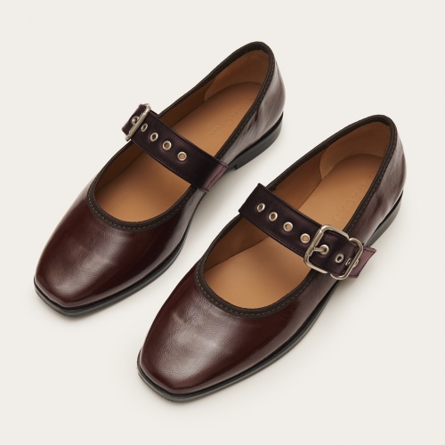 Louisine Ballerina, glossy bordo | Balagan Studio