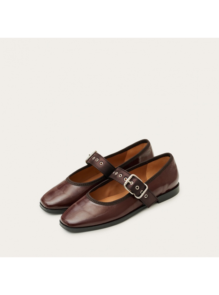Louisine Ballerina, glossy bordo | Balagan Studio