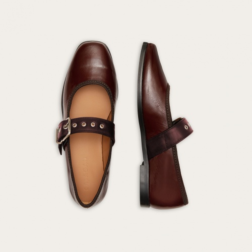 Louisine Ballerina, glossy bordo | Balagan Studio