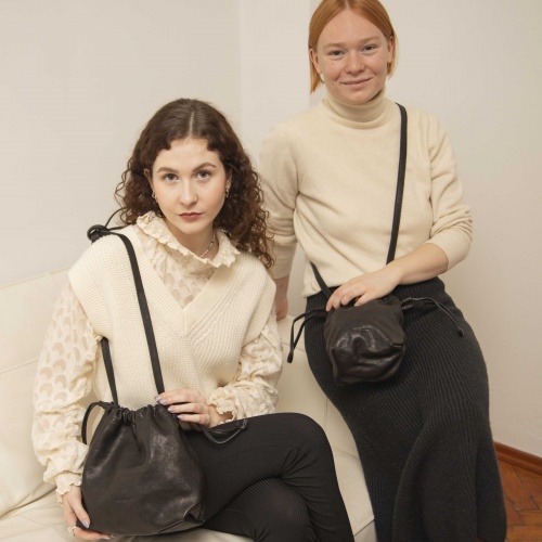 Dima Bag M, black OUTLET | Balagan Studio