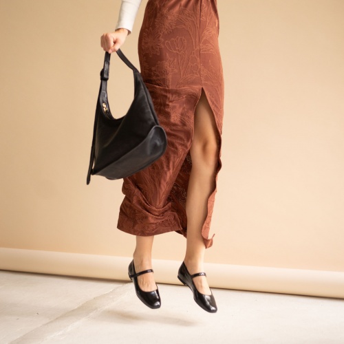 Selle Bag M, black OUTLET | Balagan Studio