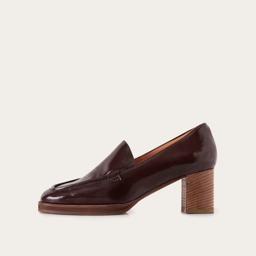 Patrizia pumps, glossy bordo| Balagan Studio
