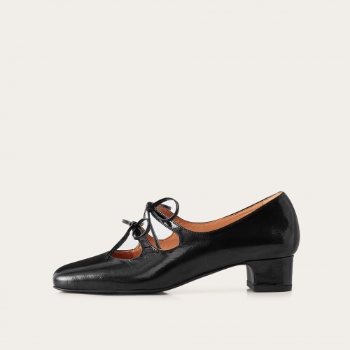 Greta Heels, glossy black | Balagan Studio