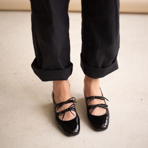 Greta Heels, glossy black | Balagan Studio