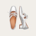 Greta Heels, silver OUTLET