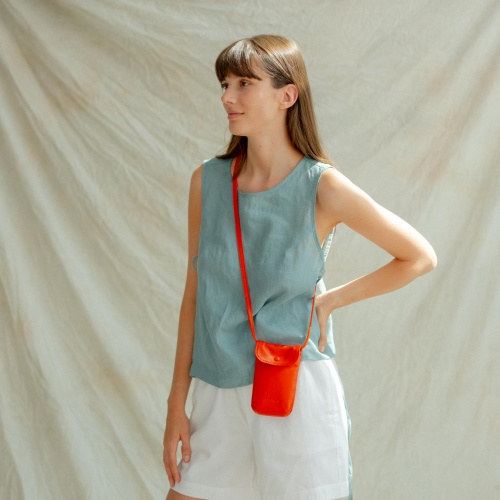 Nayad phone bag, orange | Balagan Studio