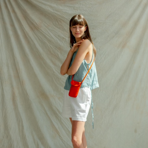 Nayad phone bag, orange | Balagan Studio