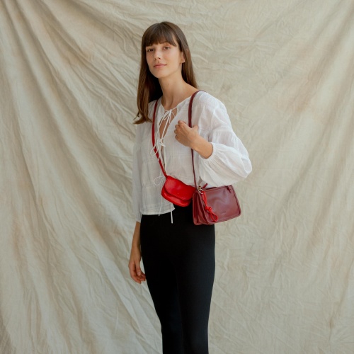 Gaya purse, poppy red| Balagan Studio