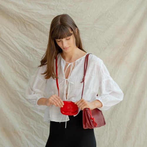 Gaya purse, poppy red| Balagan Studio