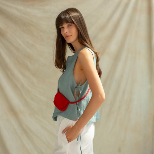 Gaya purse, poppy red| Balagan Studio