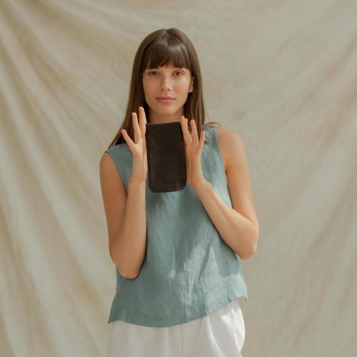 Adasha etui na okulary, czarny | Balagan Studio