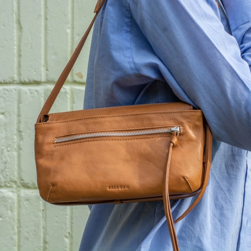 Zim torebka M, karmelowy OUTLET | Balagan Studio