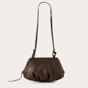 Plis Bag M, deep brown