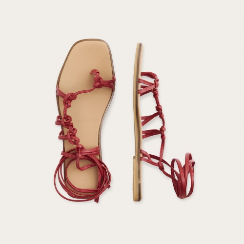 Nof sandals, marsala | Balagan Studio