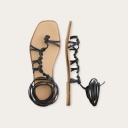 Nof sandały, czarny