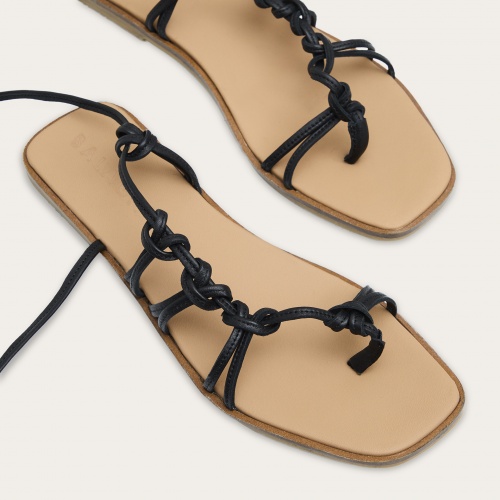 Nof sandały, czarny | Balagan Studio