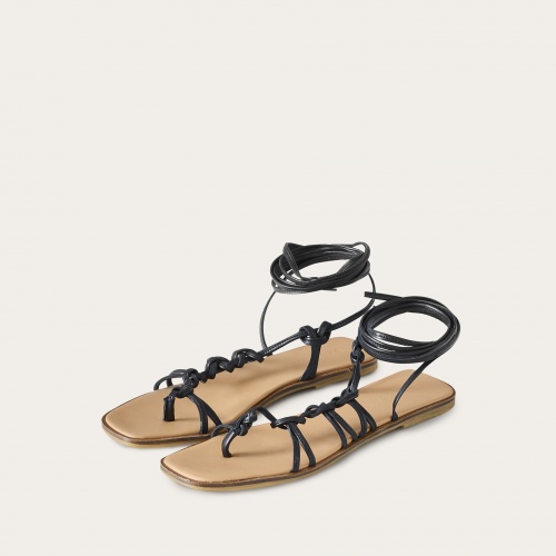 Nof sandały, czarny | Balagan Studio