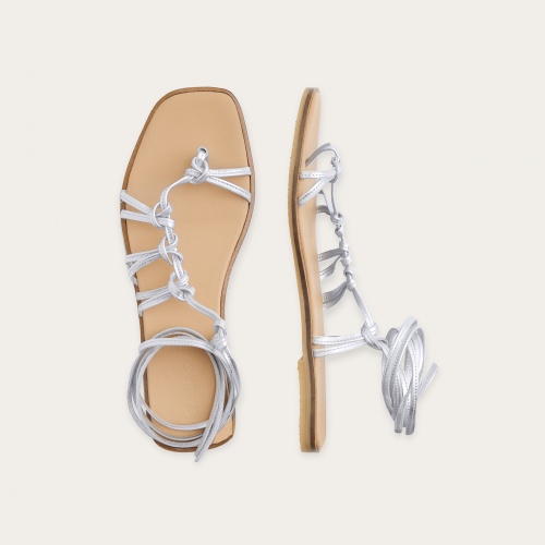 Nof sandals, silver | Balagan Studio