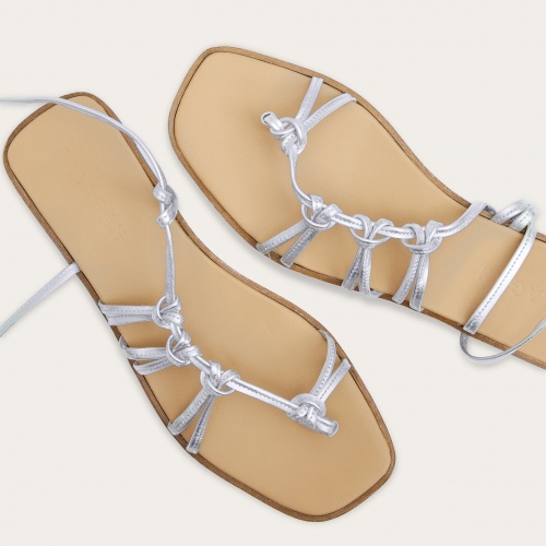 Nof sandals, silver | Balagan Studio