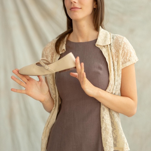 Maya Ballerina, beige | Balagan Studio