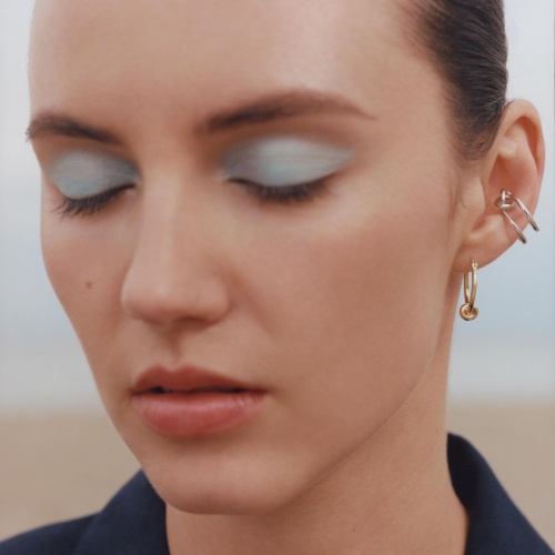 Hoop Earrings with a knot | Balagan Studio