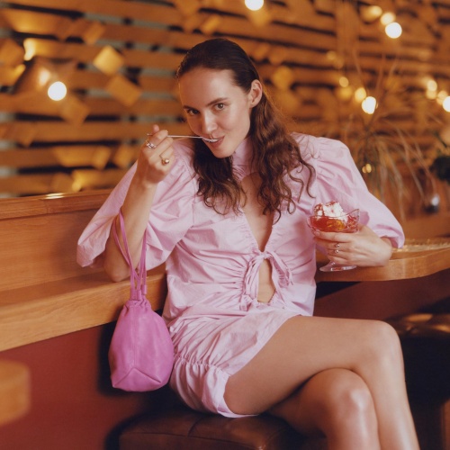 Dima torebka S, fuksja | Balagan Studio