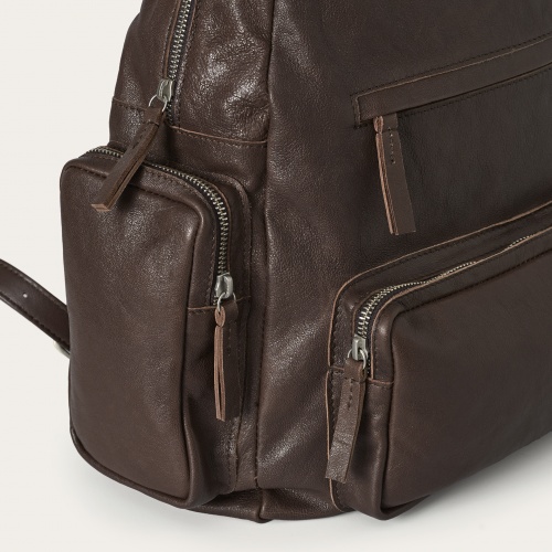 Atzel Backpack XL, deep brown | Balagan Studio